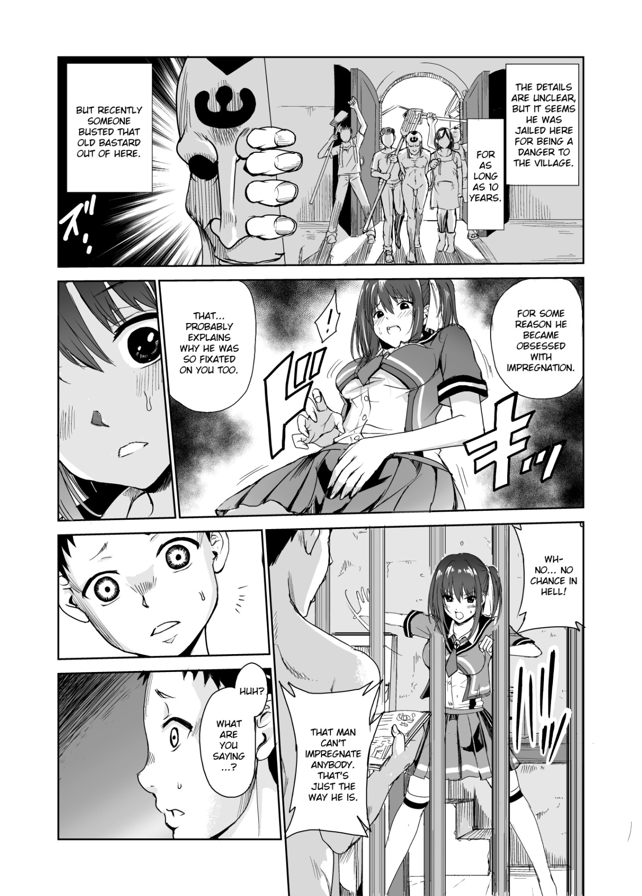 Hentai Manga Comic-Youthful Village 3-Read-9